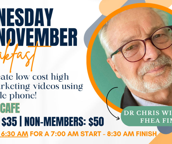 Blue & Orange Modern Digital Marketing Agency Facebook Ad