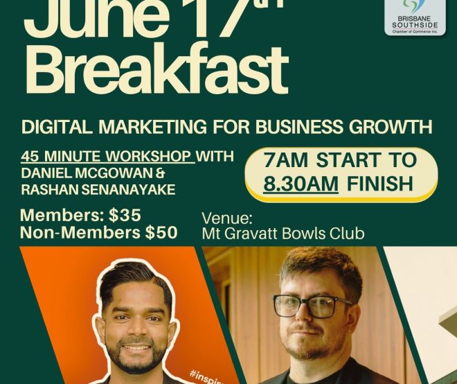 Green Beige Simple Business Conference LinkedIn Post
